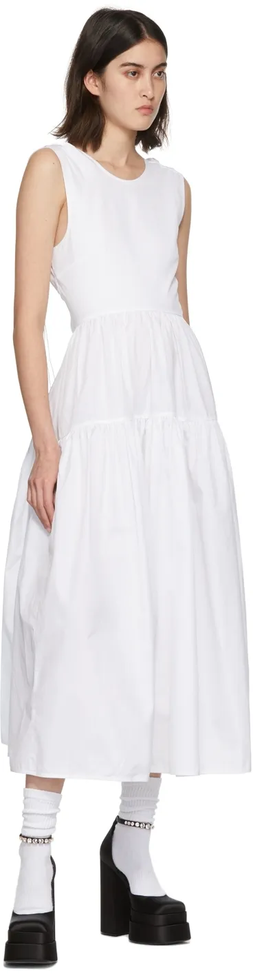 Ruth Tiered Open-Back Dress