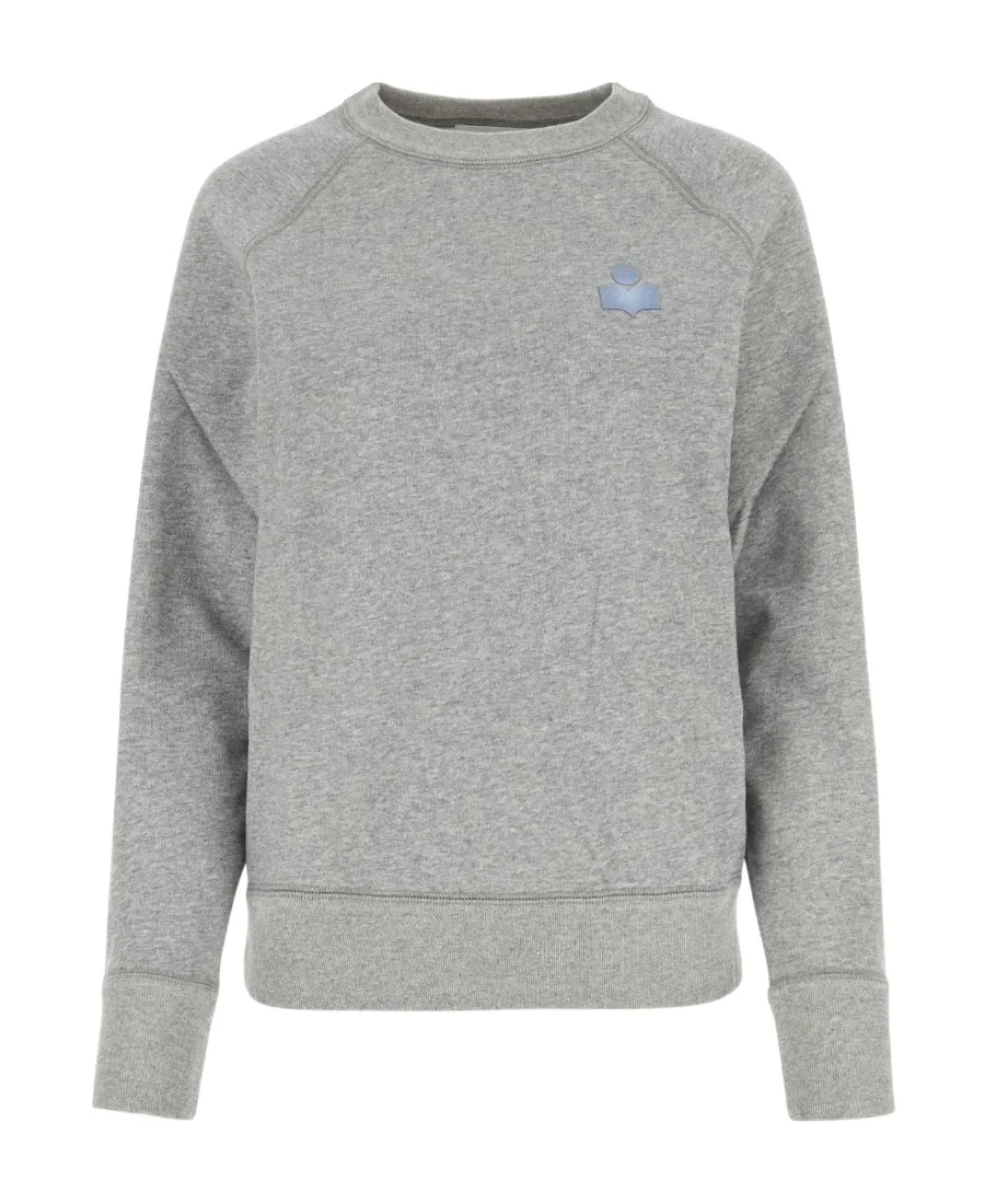 Isabel Marant ÉToile Logo Printed Crewneck Sweatshirt