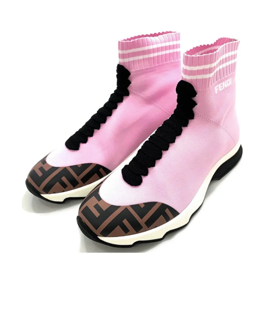Logo Sock Casual Sports Shoes