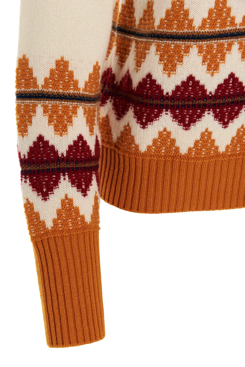 Long-Sleeved High-Neck Pullover