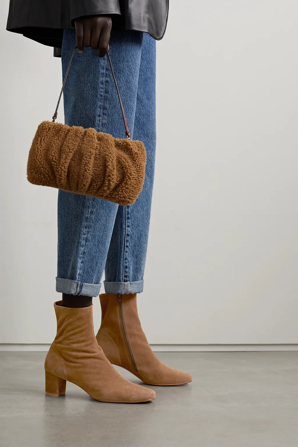 Zippered Ankle Boots