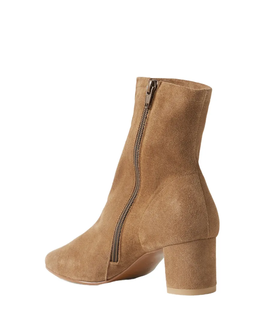 Zippered Ankle Boots