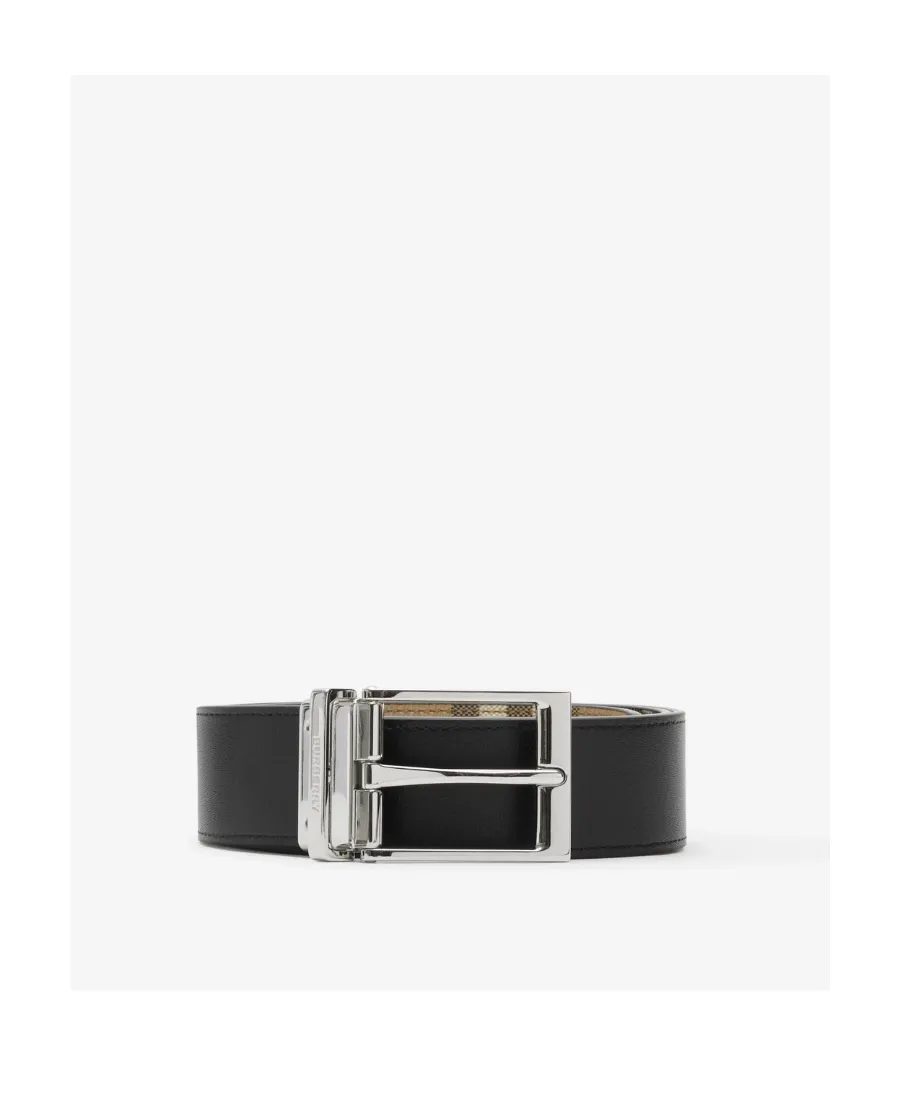 Burberry Checked Buckle Belt