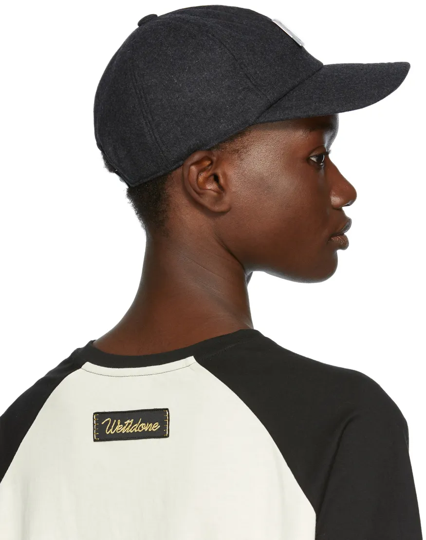 Logo-Patch Wool Cap