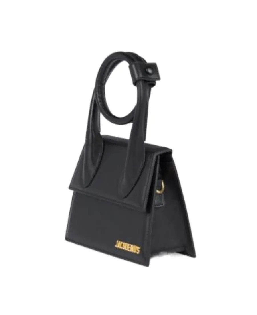 Black Logo Handbag