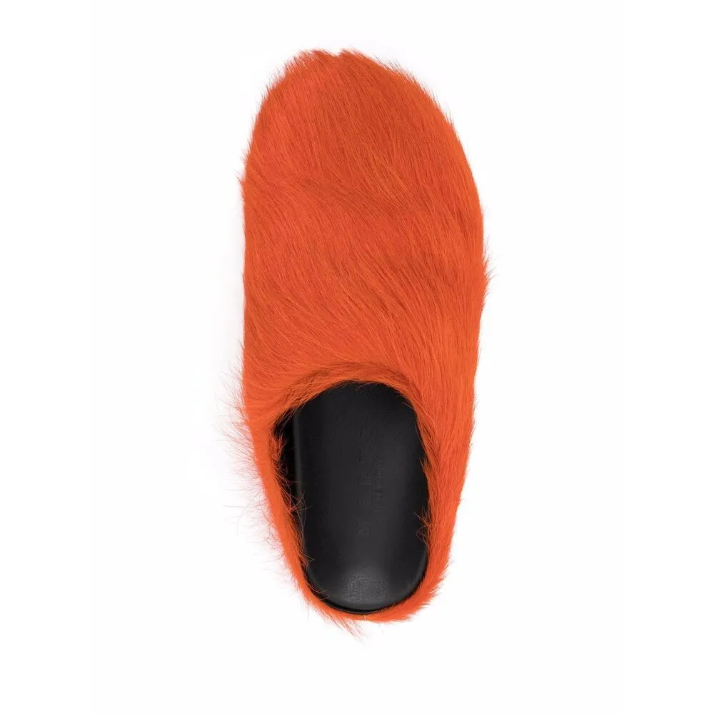 Marni Fussbett Textured Mules