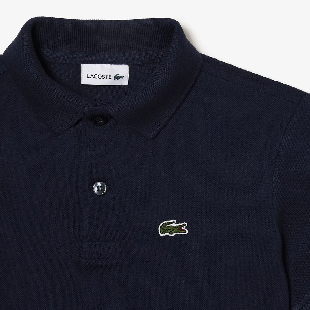 Lacoste Kids Logo-Patch Short-Sleeved Polo Shirt