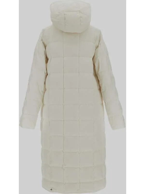 Button-Fastening Padded Coat