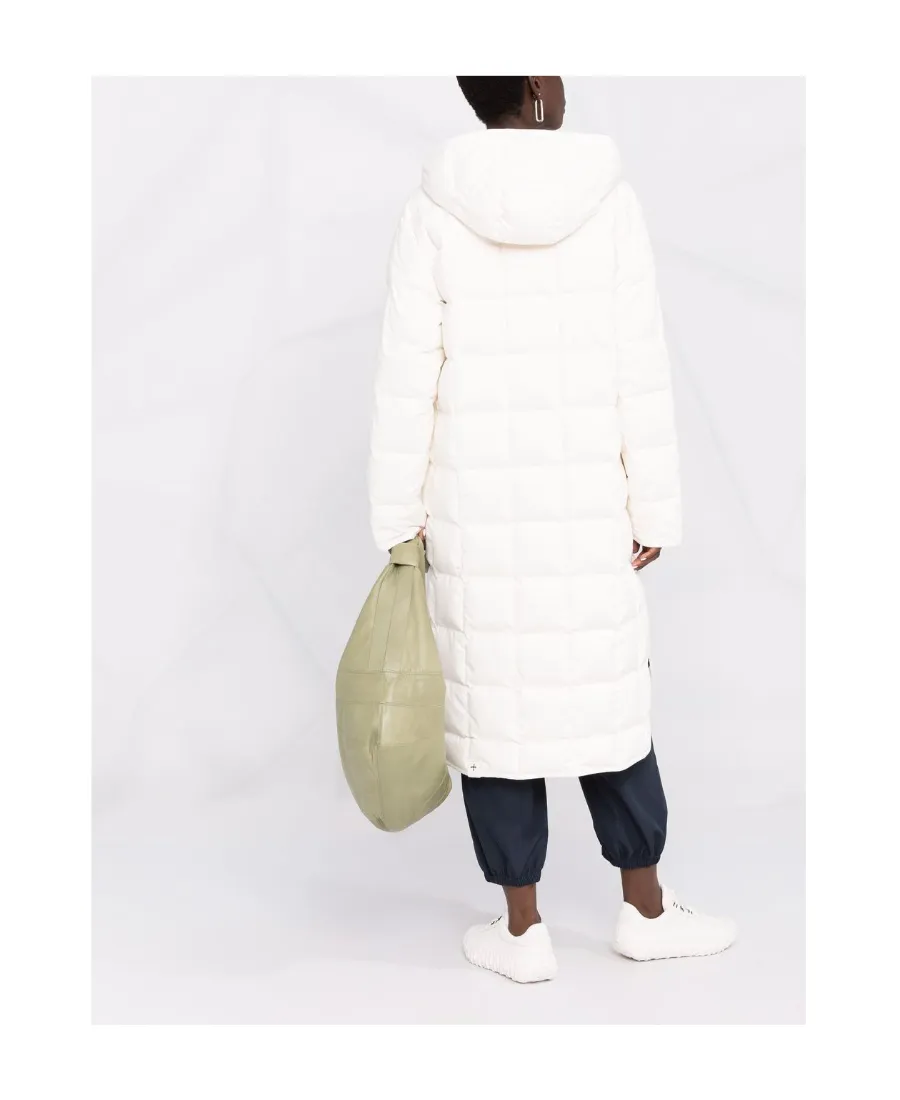 Button-Fastening Padded Coat