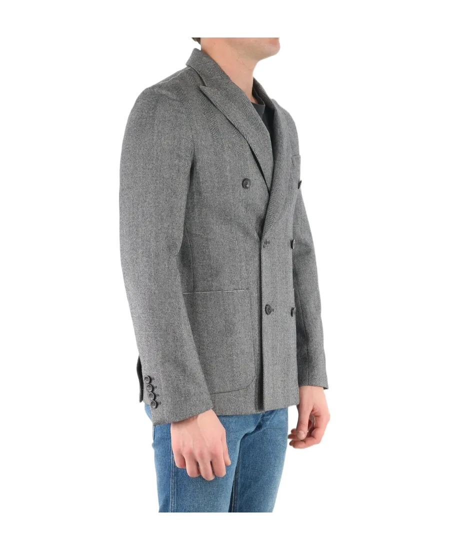 Tonello Chevron Double-Breasted Jacket