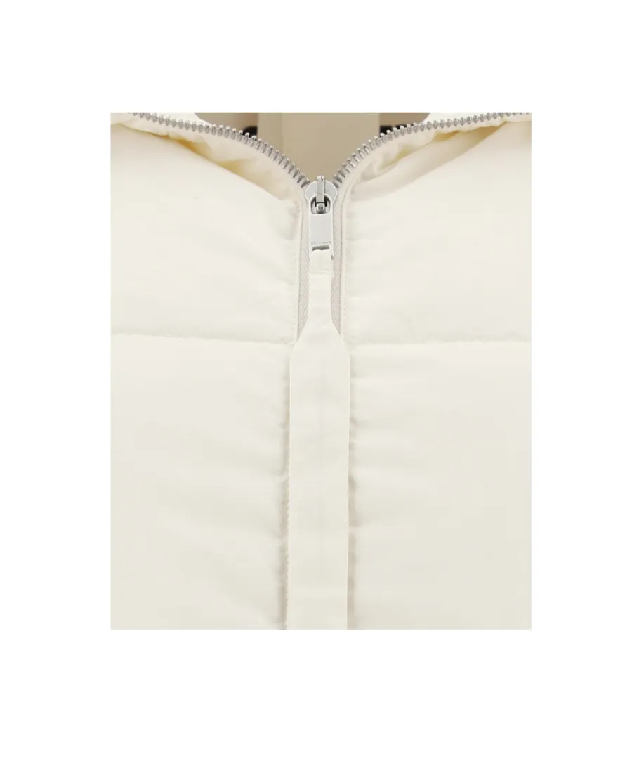 Hooded Feather Down Coat