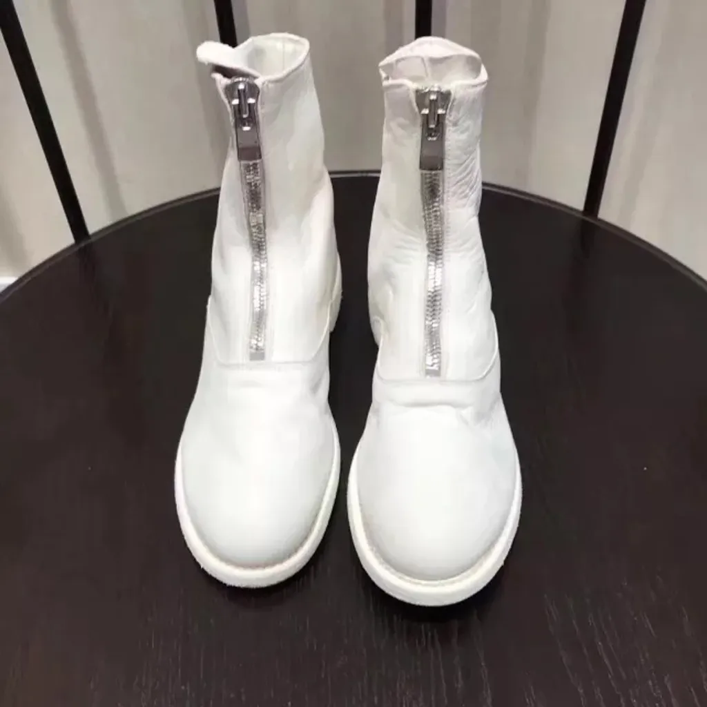 210 Zippered Ankle Boots