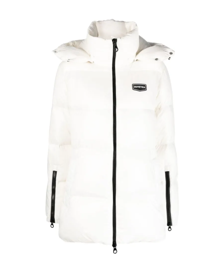 Logo-Patch Puffer Jacket