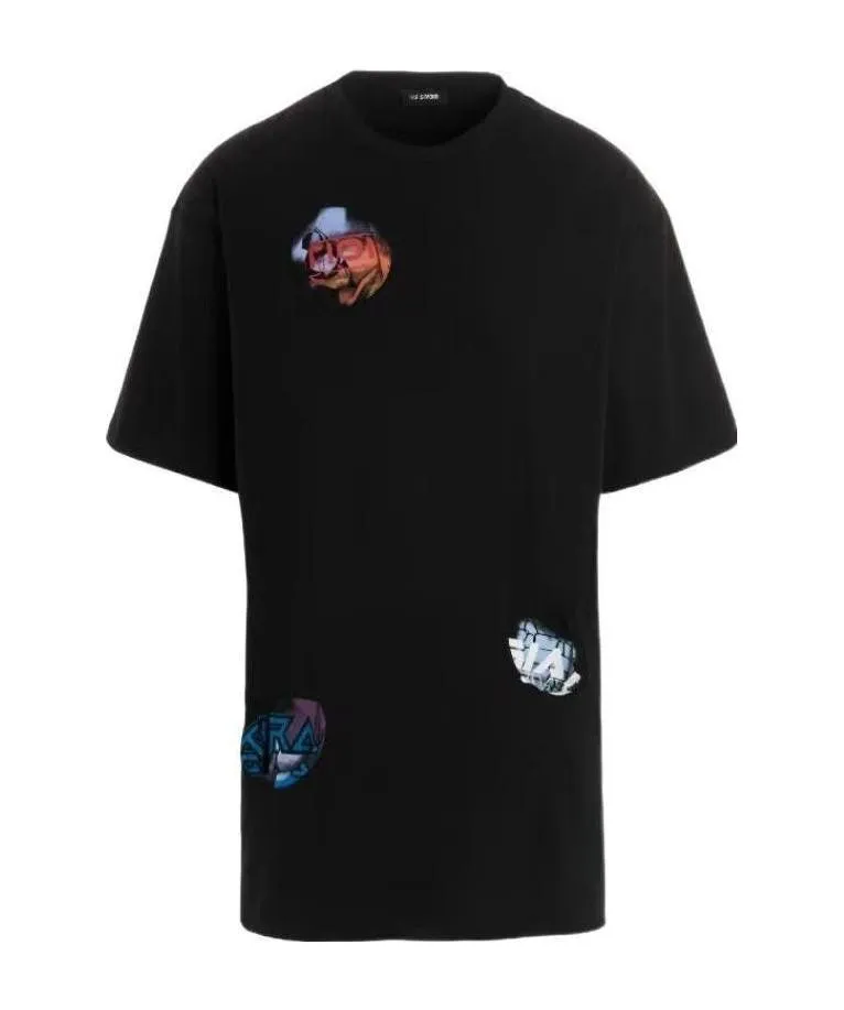 Raf Simons Pockethole Graphic Printed T-Shirt