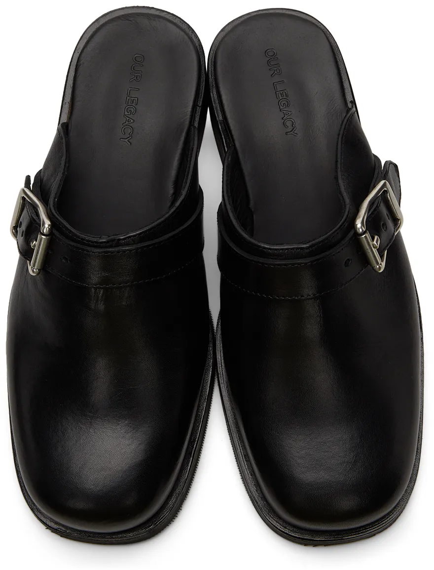 Our Legacy Camion Buckle Detailed Mules