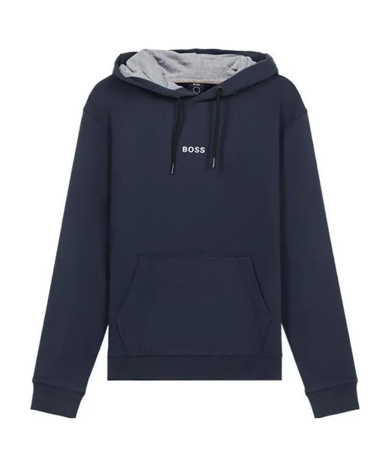 Logo-Print Pullover Hoodie