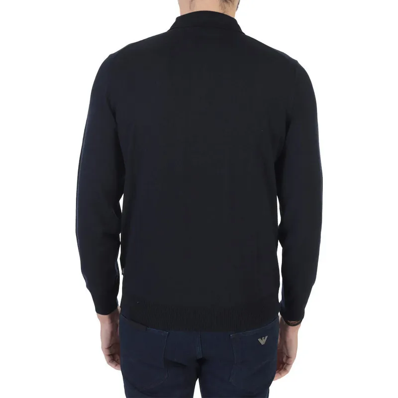 Long-Sleeved Polo Shirt