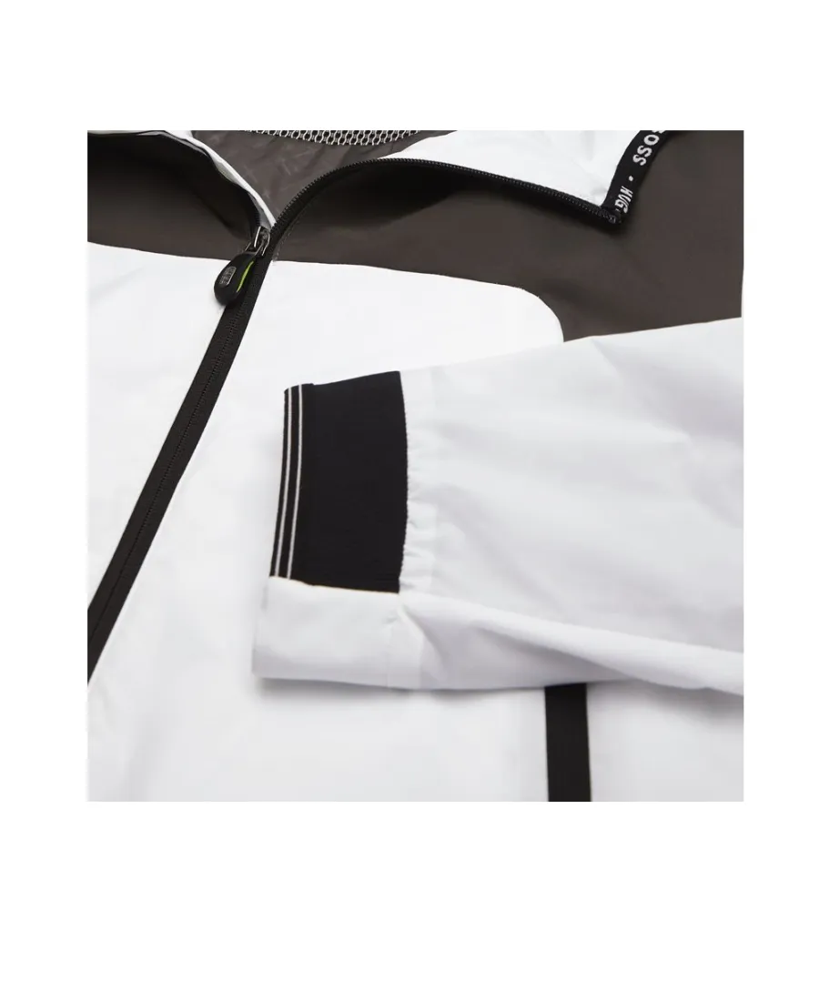Stitching Logo Casual Jacket