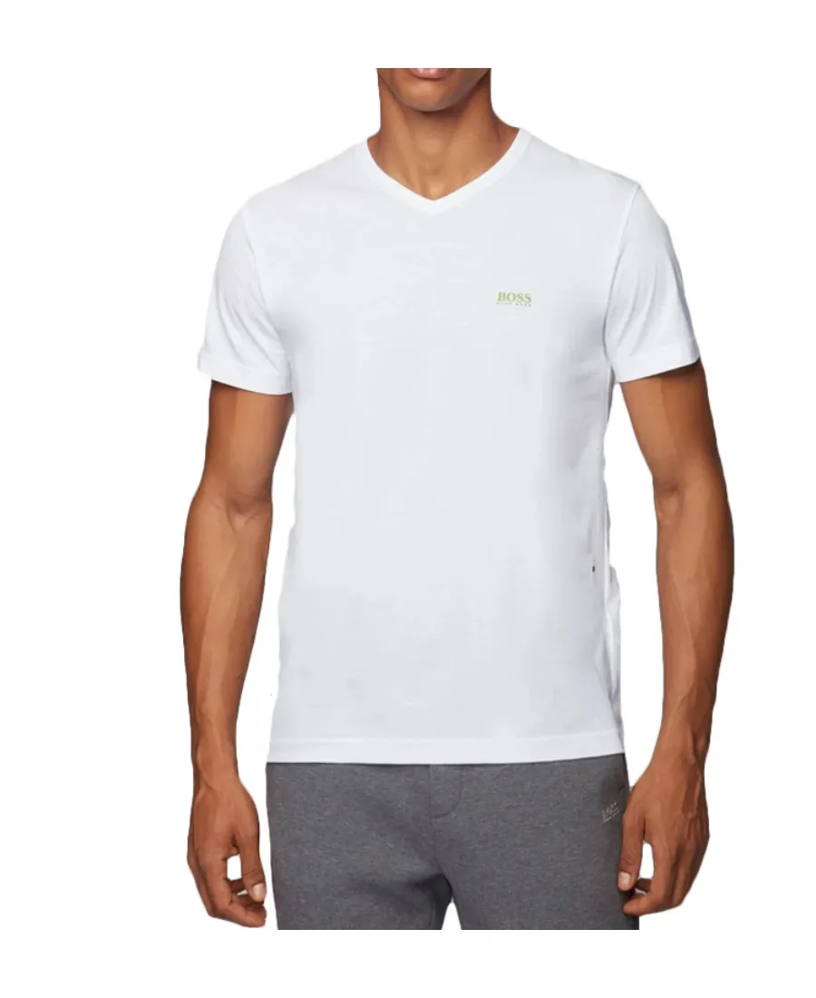V-Collar Short-Sleeved T-Shirt