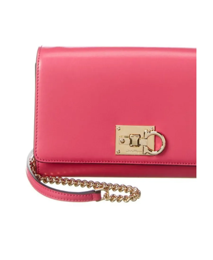 Metal Snap Shoulder Bag
