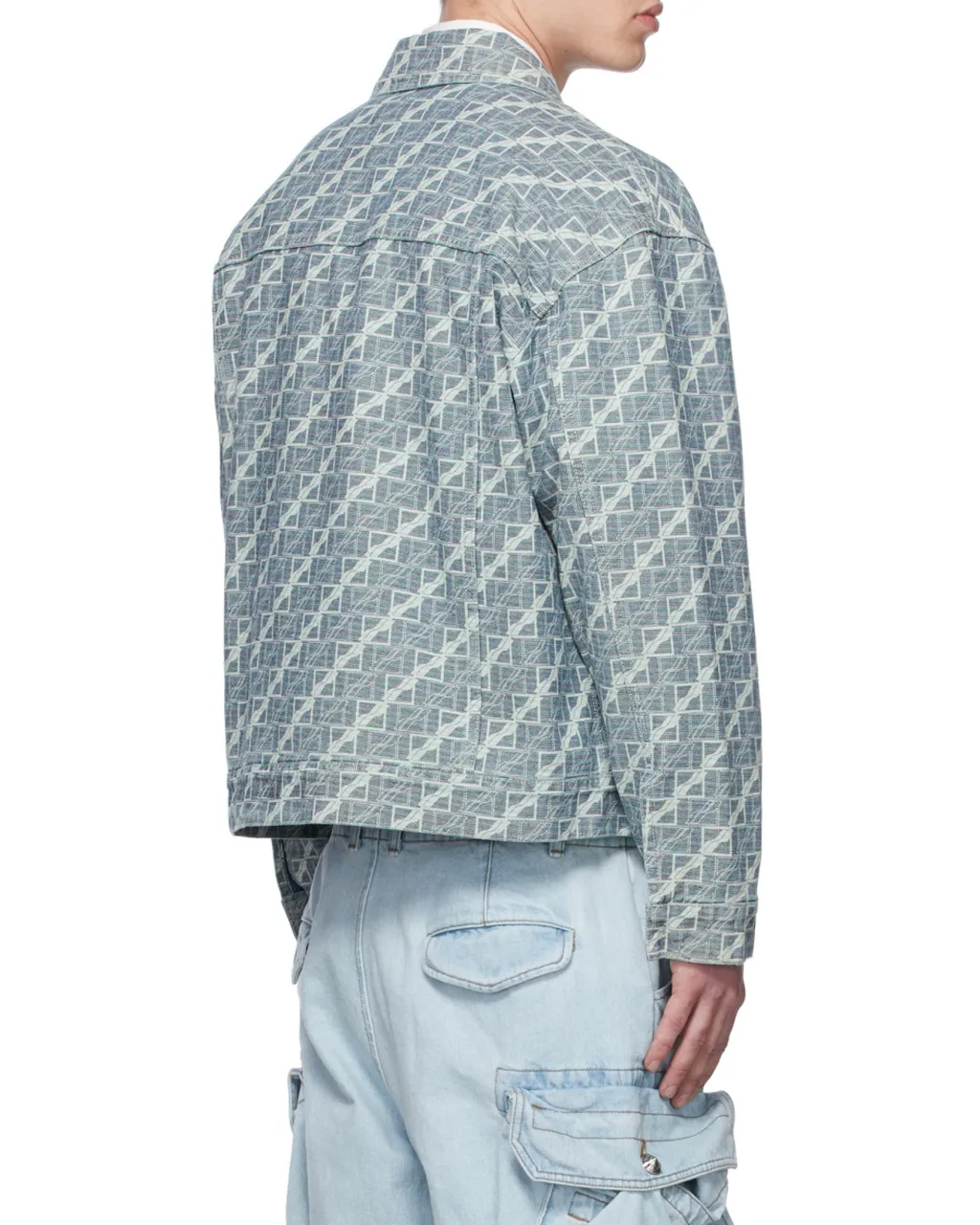 Logo Denim Coat