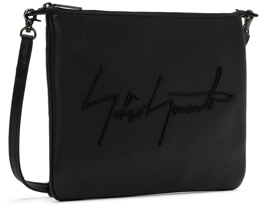 Discord Yohji Yamamoto Embroidered Shoulder Bag