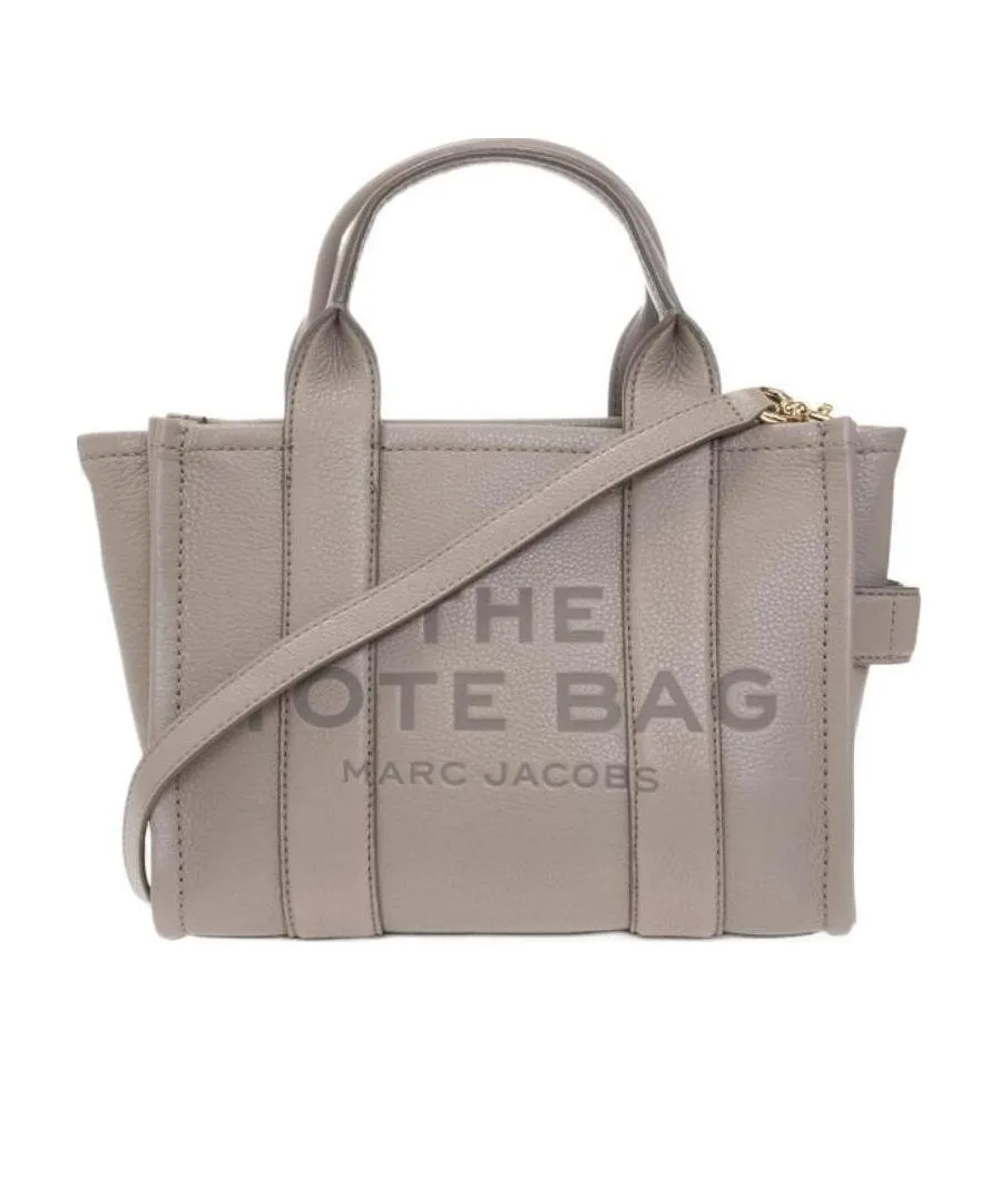 Marc Jacobs Logo Embossed Small Tote Bag