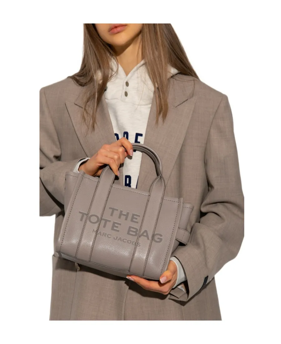 Marc Jacobs Logo Embossed Small Tote Bag