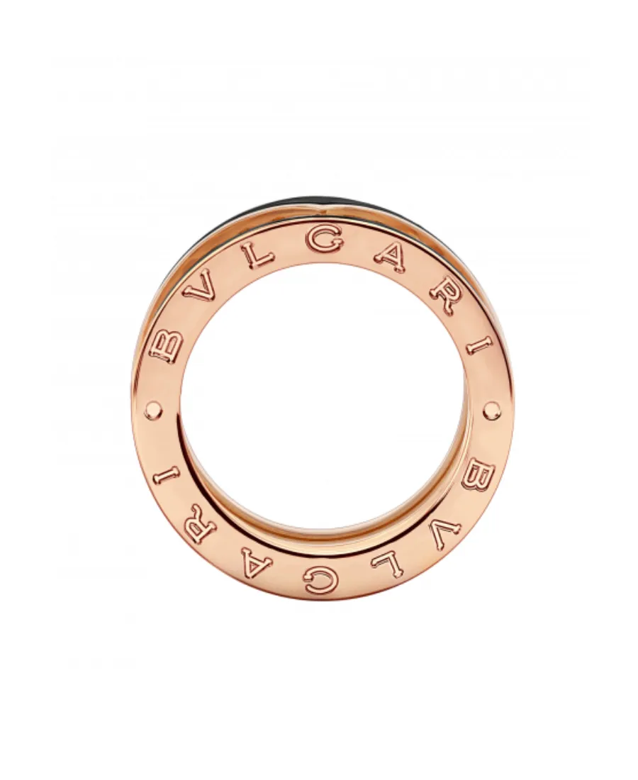 Rose Gold And Ceramic Rings