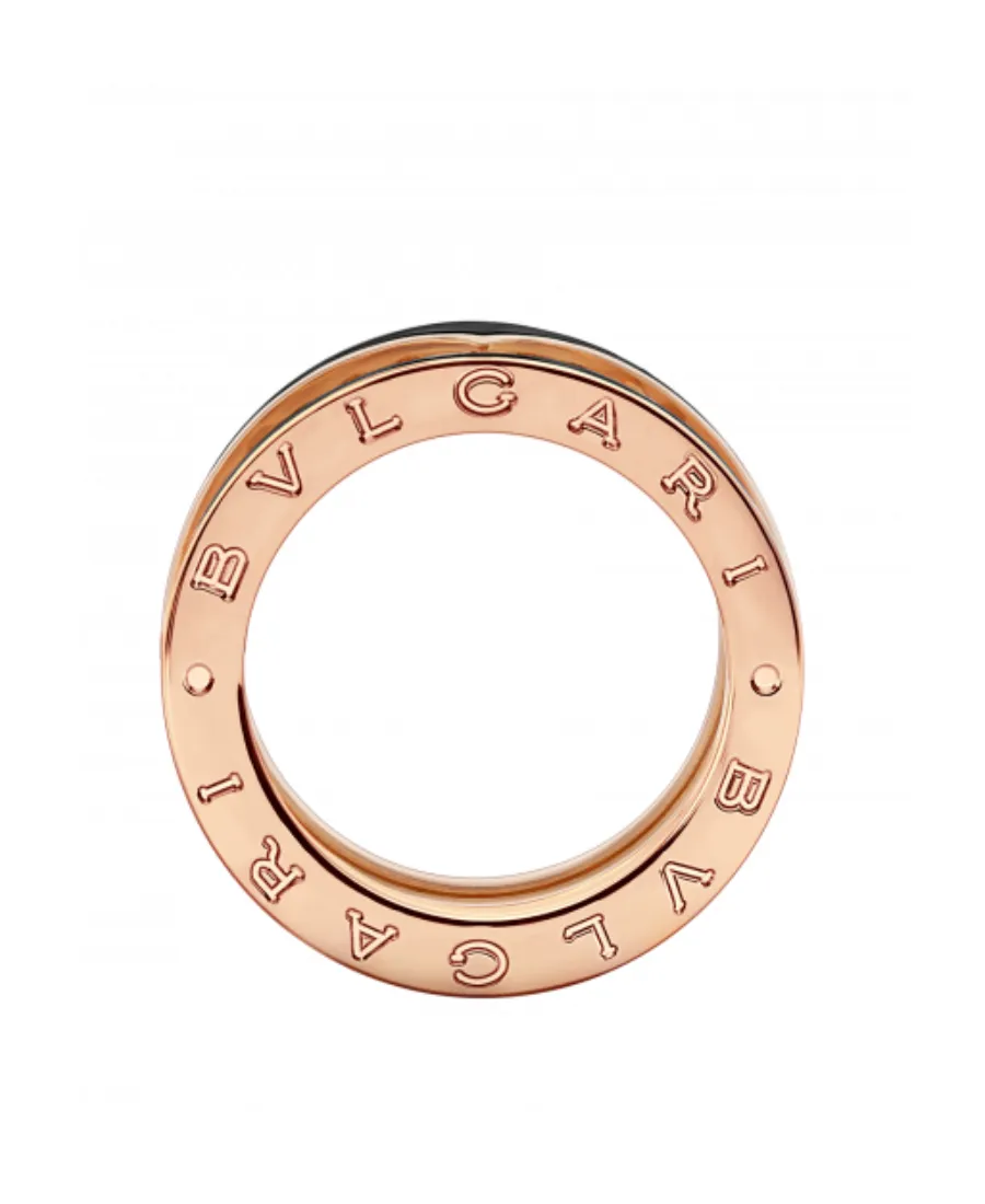 Rose Gold And Ceramic Rings