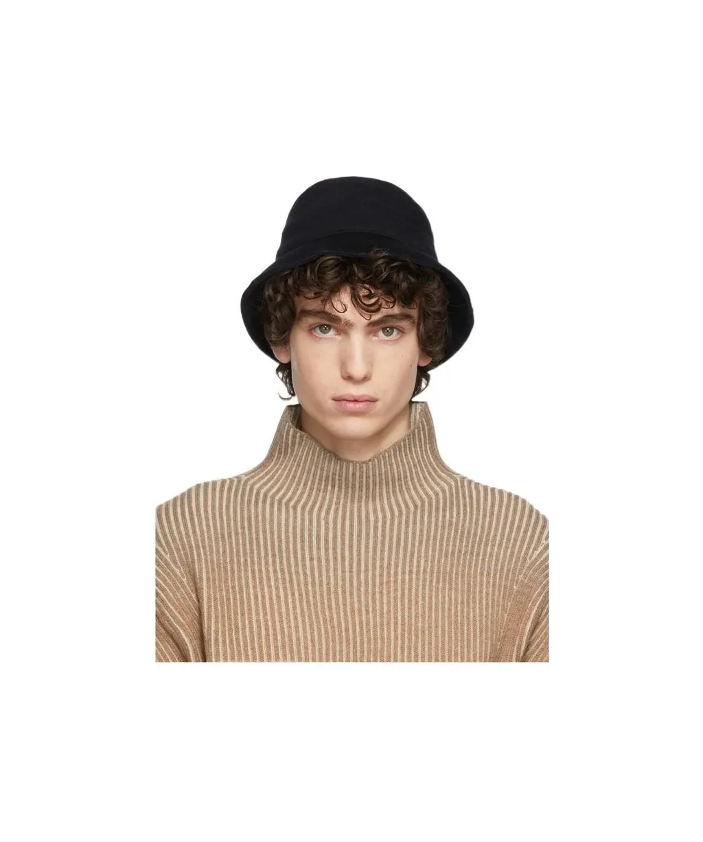 Navy Blue Logo Fisherman's Hat