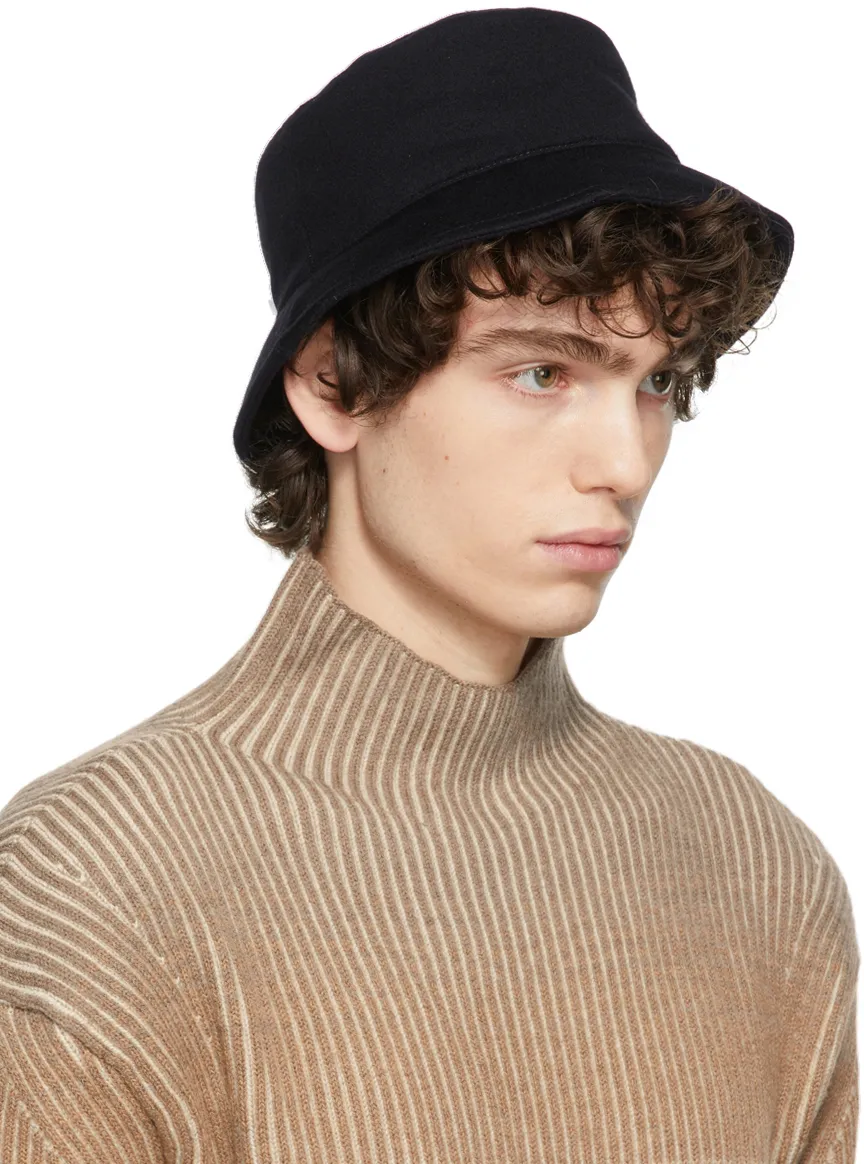Navy Blue Logo Fisherman's Hat
