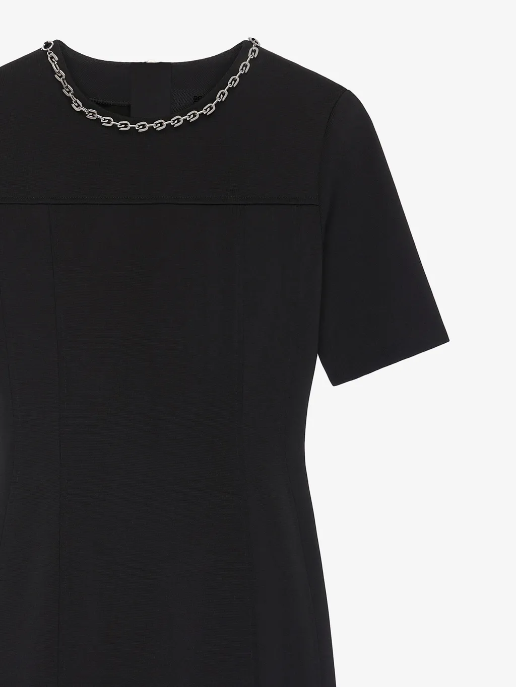 Punto Milano Dress With Chain Collar