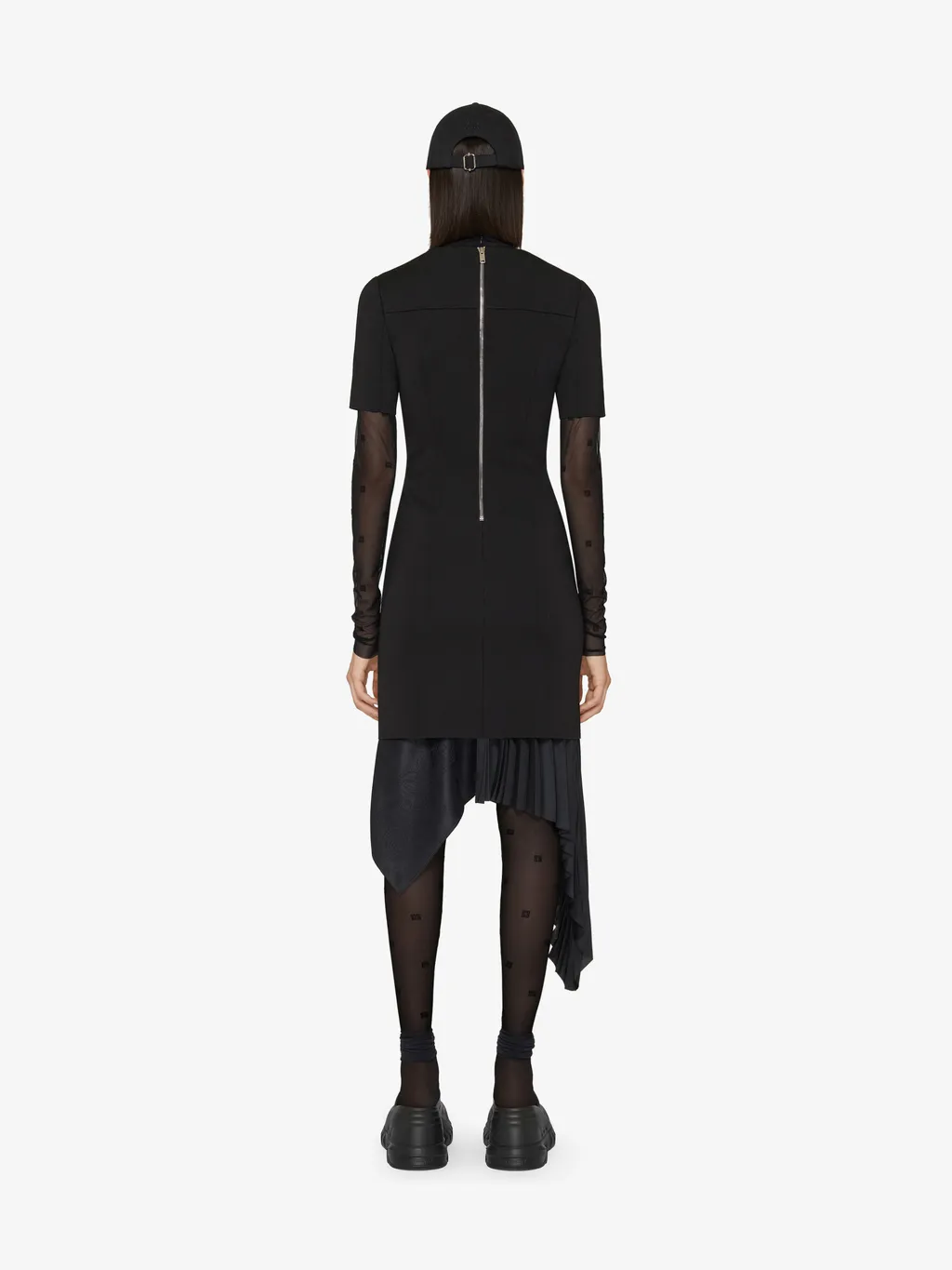 Punto Milano Dress With Chain Collar