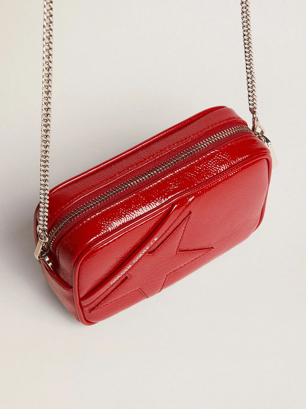 Golden Goose Deluxe Brand Star Patch Crossbody Bag