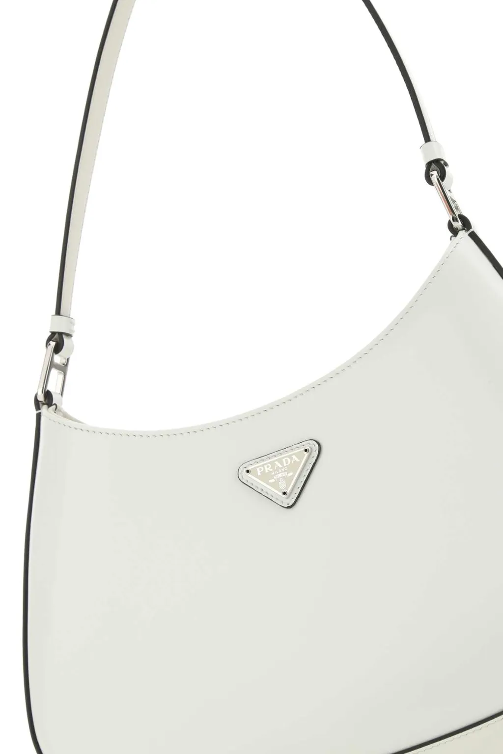 Prada Cleo Brushed Leather Shoulder Bag