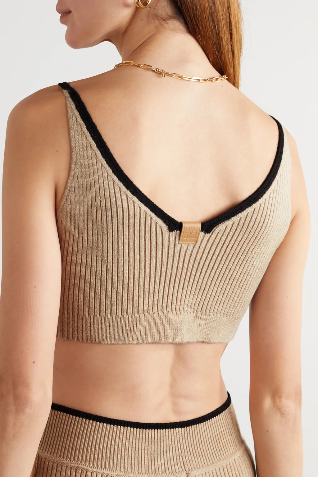 V-Neck Wool Knitted Vest