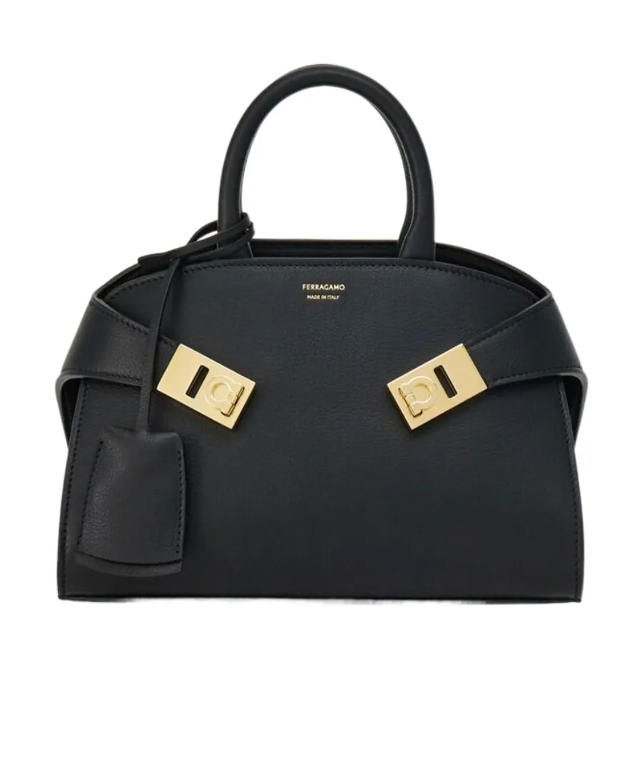 Salvatore Ferragamo Mini Hug Top Handle Bag
