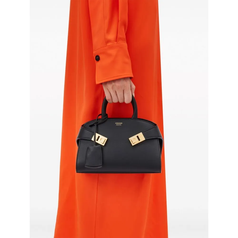 Salvatore Ferragamo Mini Hug Top Handle Bag