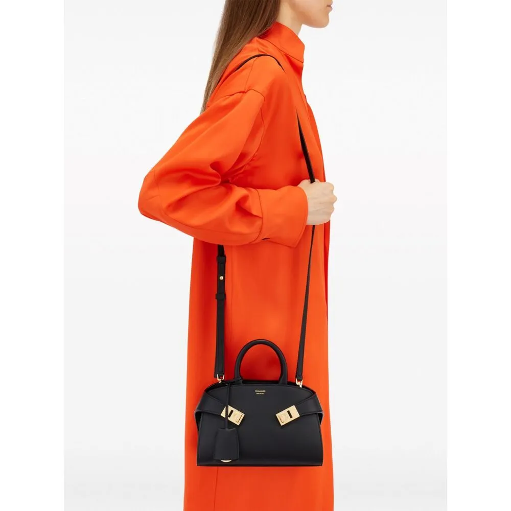 Salvatore Ferragamo Mini Hug Top Handle Bag