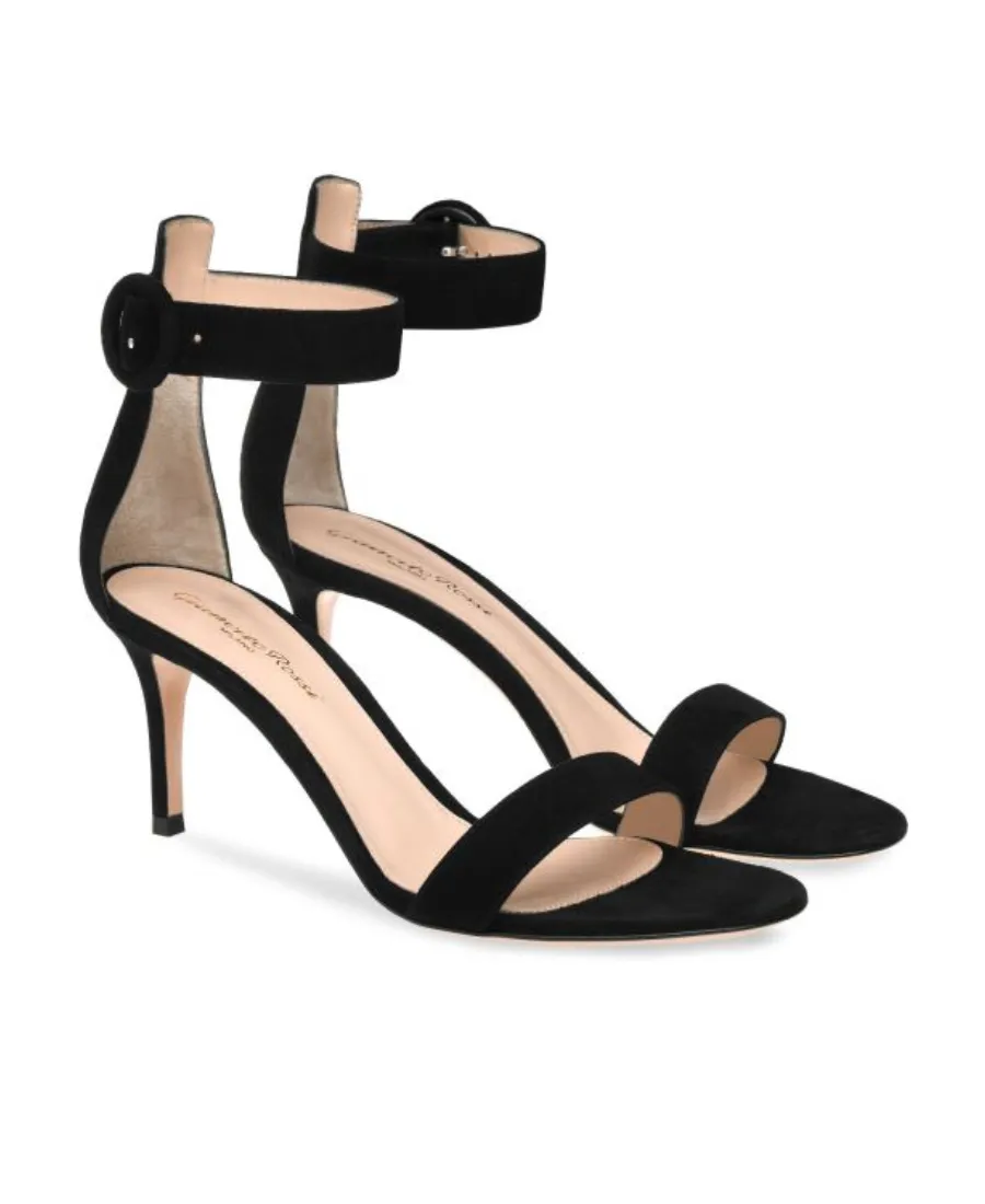 Adjustable Ankle Strap High-Heeled Sandals