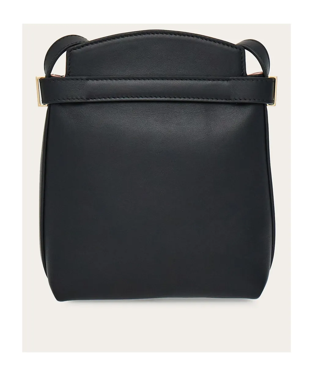 Salvatore Ferragamo Hug Gancini-Plaque Phone Holder