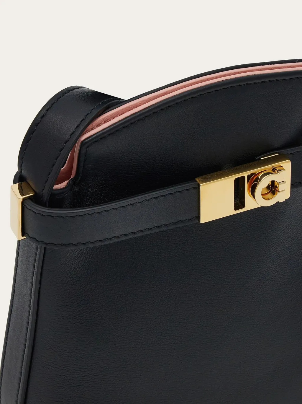 Salvatore Ferragamo Hug Gancini-Plaque Phone Holder