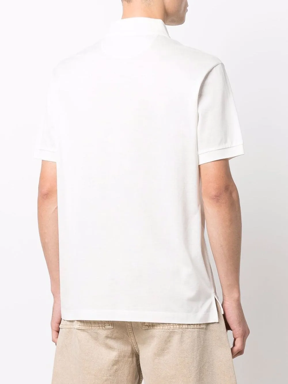 Signature Stripe-Trim Polo Shirt