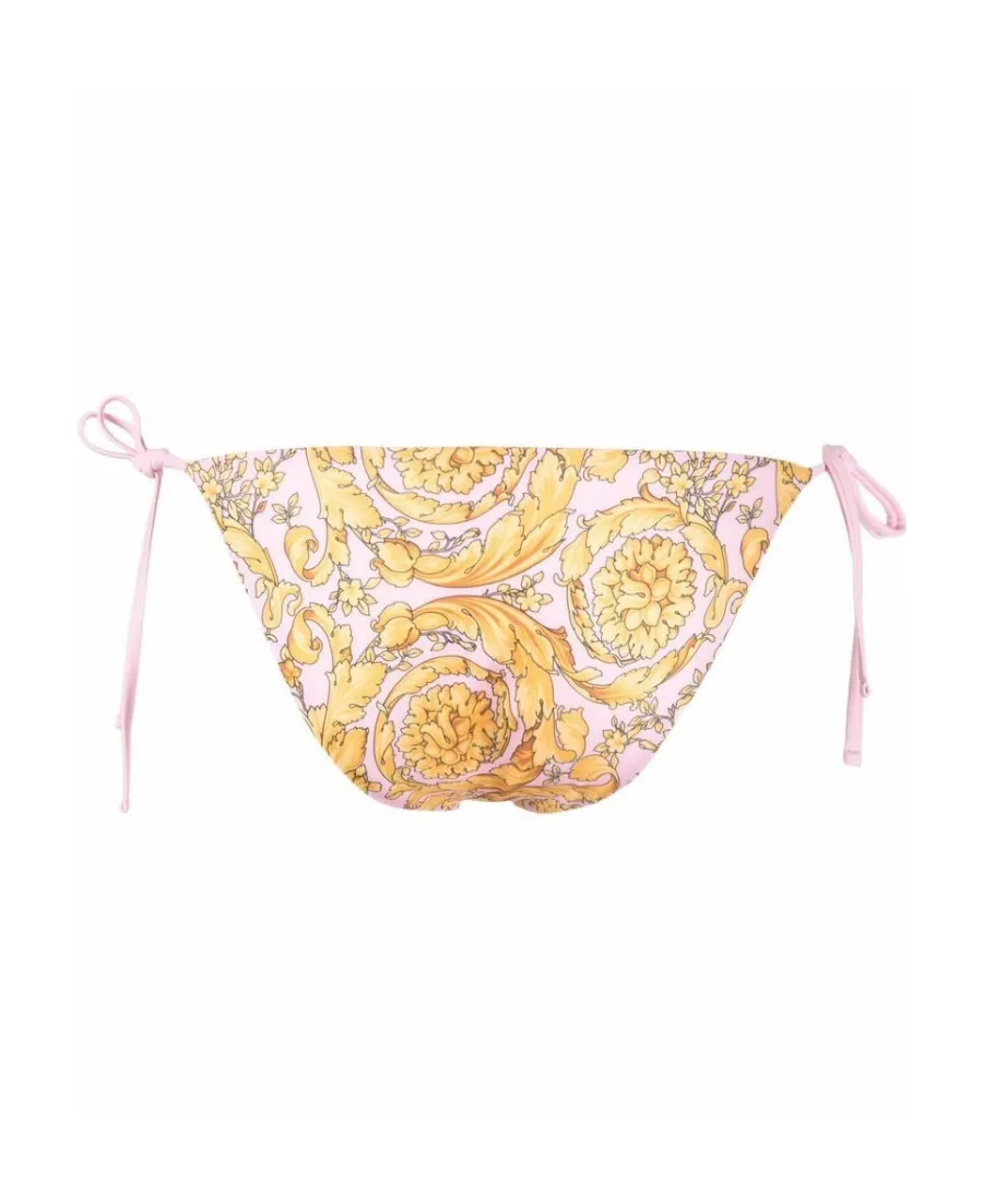 Barocco-Print Bikini Bottoms