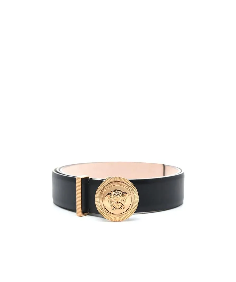 Versace Logo Plaque Buckle Belt