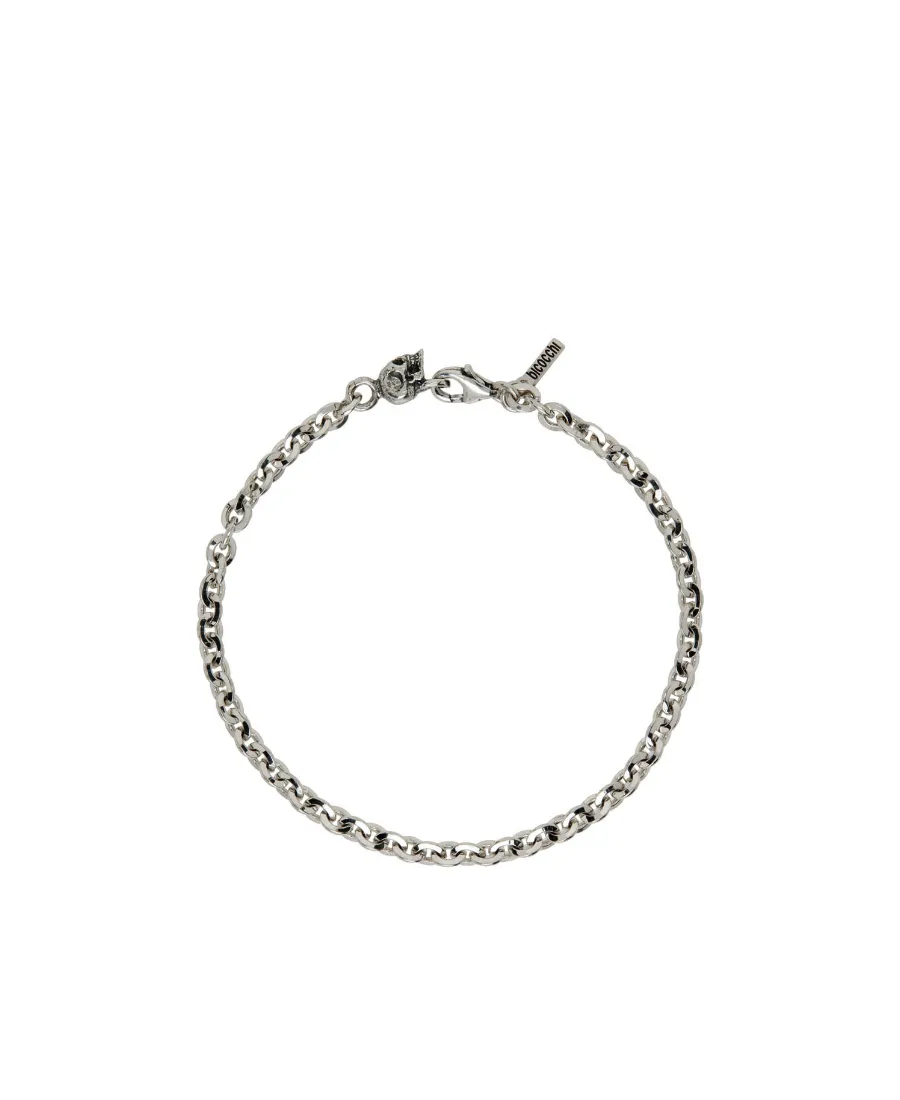 Chain Link Splicing Engraved Bracelet