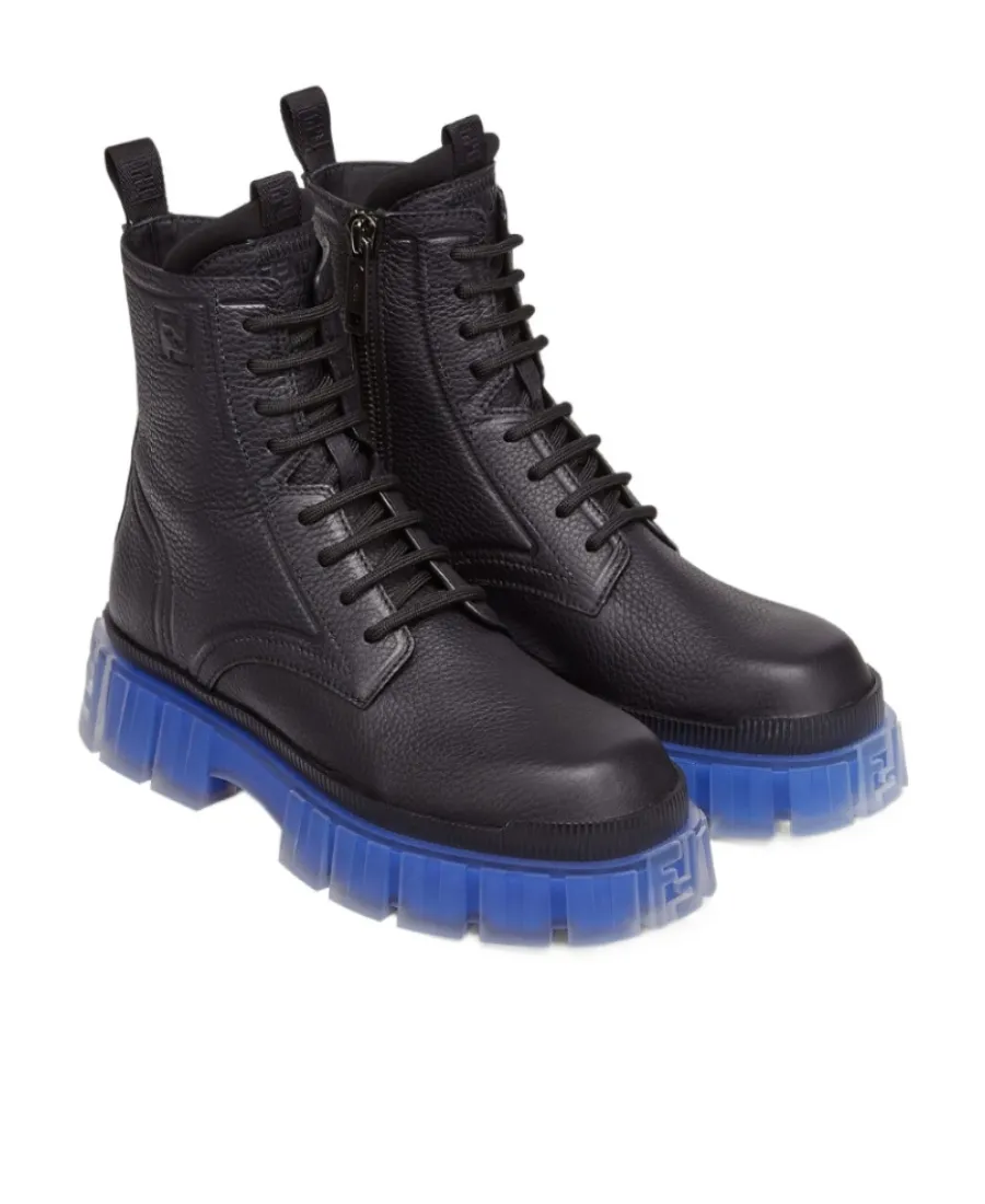 Ff-Motif Ridged Boots