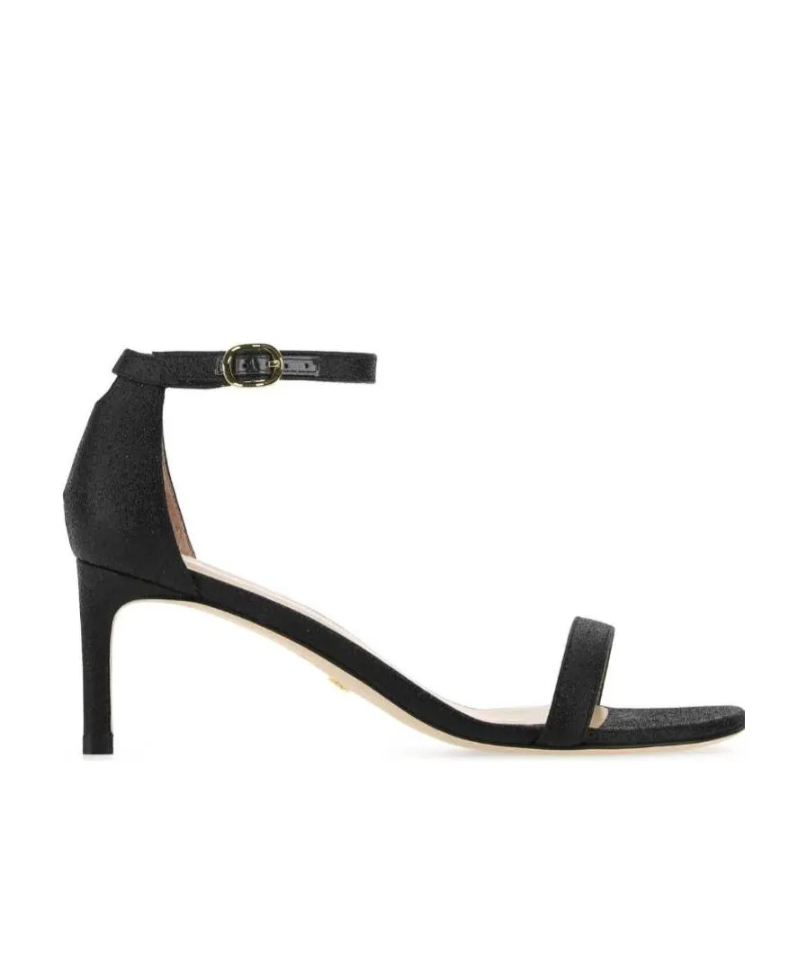 Stuart Weitzman Nunakedstraight Glitter Sandals