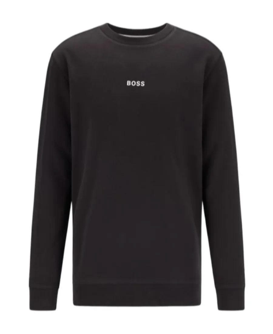 Round-Neck Long-Sleeved Sports Sweater